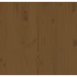 vidaXL Massivholzbett Honigbraun 135x190 cm vidaXL Massivholzbett Honigbraun 135x190 cm