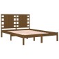 vidaXL Massivholzbett Honigbraun Kiefer 140x190 cm vidaXL Massivholzbett Honigbraun Kiefer 140x190 cm