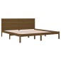 vidaXL Massivholzbett Honigbraun Kiefer 200x200 cm vidaXL Massivholzbett Honigbraun Kiefer 200x200 cm