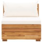 2-Sitzer-Gartensofa mit Kissen Massivholz Akazie 2-Sitzer-Gartensofa mit Kissen Massivholz Akazie