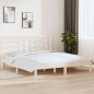vidaXL Massivholzbett Weiß 180x200 cm vidaXL Massivholzbett Weiß 180x200 cm