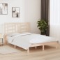 vidaXL Massivholzbett Kiefer 135x190 cm vidaXL Massivholzbett Kiefer 135x190 cm