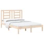 vidaXL Massivholzbett Kiefer 135x190 cm vidaXL Massivholzbett Kiefer 135x190 cm