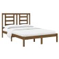 vidaXL Massivholzbett Honigbraun 120x190 cm vidaXL Massivholzbett Honigbraun 120x190 cm