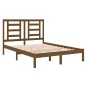 vidaXL Massivholzbett Honigbraun 120x190 cm vidaXL Massivholzbett Honigbraun 120x190 cm