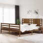 vidaXL Massivholzbett Honigbraun Kiefer 200x200 cm vidaXL Massivholzbett Honigbraun Kiefer 200x200 cm