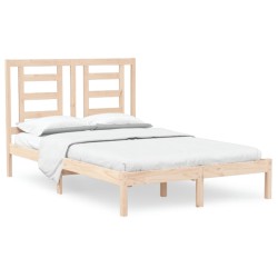 vidaXL Massivholzbett 120x190 cm