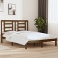 vidaXL Massivholzbett Honigbraun Kiefer 140x190 cm vidaXL Massivholzbett Honigbraun Kiefer 140x190 cm