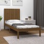 vidaXL Massivholzbett Honigbraun 75x190 cm vidaXL Massivholzbett Honigbraun 75x190 cm