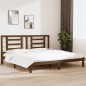 vidaXL Massivholzbett Honigbraun Kiefer 200x200 cm vidaXL Massivholzbett Honigbraun Kiefer 200x200 cm