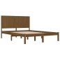 vidaXL Massivholzbett Honigbraun 180x200 cm vidaXL Massivholzbett Honigbraun 180x200 cm