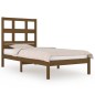 vidaXL Massivholzbett Honigbraun 75x190 cm vidaXL Massivholzbett Honigbraun 75x190 cm