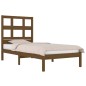 vidaXL Massivholzbett Honigbraun 75x190 cm vidaXL Massivholzbett Honigbraun 75x190 cm