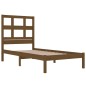 vidaXL Massivholzbett Honigbraun 75x190 cm vidaXL Massivholzbett Honigbraun 75x190 cm