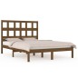 vidaXL Massivholzbett Honigbraun 120x190 cm vidaXL Massivholzbett Honigbraun 120x190 cm