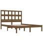 vidaXL Massivholzbett Honigbraun 120x190 cm vidaXL Massivholzbett Honigbraun 120x190 cm