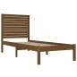 vidaXL Massivholzbett Honigbraun 75x190 cm vidaXL Massivholzbett Honigbraun 75x190 cm
