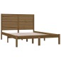 vidaXL Massivholzbett Honigbraun 120x200 cm vidaXL Massivholzbett Honigbraun 120x200 cm