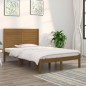vidaXL Massivholzbett Honigbraun 140x190 cm vidaXL Massivholzbett Honigbraun 140x190 cm