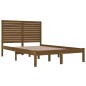 vidaXL Massivholzbett Honigbraun 140x190 cm vidaXL Massivholzbett Honigbraun 140x190 cm