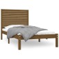 vidaXL Massivholzbett Honigbraun 90x200 cm vidaXL Massivholzbett Honigbraun 90x200 cm
