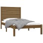 vidaXL Massivholzbett Honigbraun 90x200 cm vidaXL Massivholzbett Honigbraun 90x200 cm