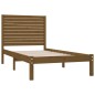 vidaXL Massivholzbett Honigbraun 90x200 cm vidaXL Massivholzbett Honigbraun 90x200 cm