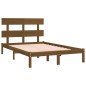 vidaXL Massivholzbett Honigbraun 200x200 cm vidaXL Massivholzbett Honigbraun 200x200 cm