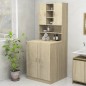 vidaXL Waschmaschinenschrank Sonoma-Eiche vidaXL Waschmaschinenschrank Sonoma-Eiche