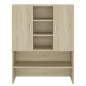 vidaXL Waschmaschinenschrank Sonoma-Eiche vidaXL Waschmaschinenschrank Sonoma-Eiche