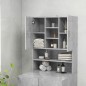 vidaXL Waschmaschinenschrank Betongrau vidaXL Waschmaschinenschrank Betongrau