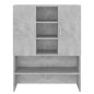 vidaXL Waschmaschinenschrank Betongrau vidaXL Waschmaschinenschrank Betongrau