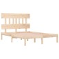 vidaXL Massivholzbett 120x190 cm vidaXL Massivholzbett 120x190 cm