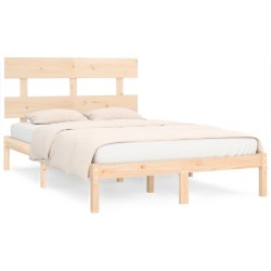 vidaXL Massivholzbett 200x200 cm