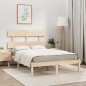 vidaXL Massivholzbett 135x190 cm vidaXL Massivholzbett 135x190 cm