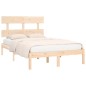 vidaXL Massivholzbett 135x190 cm vidaXL Massivholzbett 135x190 cm