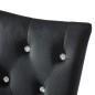 vidaXL Esszimmerstühle 2 Stk. Schwarz Samt vidaXL Esszimmerstühle 2 Stk. Schwarz Samt