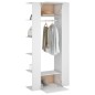 vidaXL Flurschränke 2 Stk. Weiß Holzwerkstoff vidaXL Flurschränke 2 Stk. Weiß Holzwerkstoff