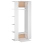 vidaXL Flurschränke 2 Stk. Weiß Holzwerkstoff vidaXL Flurschränke 2 Stk. Weiß Holzwerkstoff