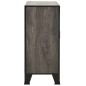 vidaXL Aufbewahrungsschränke 2 Stk. Grau 72x36x82 cm Metall und MDF vidaXL Aufbewahrungsschränke 2 Stk. Grau 72x36x82 cm Metall und MDF