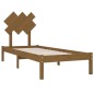 vidaXL Massivholzbett Honigbraun 75x190 cm vidaXL Massivholzbett Honigbraun 75x190 cm