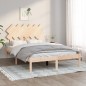vidaXL Massivholzbett 135x190 cm vidaXL Massivholzbett 135x190 cm