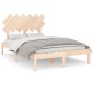 vidaXL Massivholzbett 135x190 cm vidaXL Massivholzbett 135x190 cm