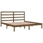 vidaXL Massivholzbett Honigbraun Kiefer 200x200 cm vidaXL Massivholzbett Honigbraun Kiefer 200x200 cm