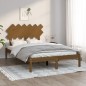 vidaXL Massivholzbett Honigbraun 120x190 cm vidaXL Massivholzbett Honigbraun 120x190 cm