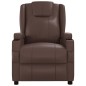 Massagesessel Braun Kunstleder Massagesessel Braun Kunstleder