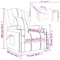 Massagesessel Braun Kunstleder Massagesessel Braun Kunstleder