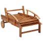 vidaXL 2-tlg. Sonnenliegen-Set mit Tisch Massivholz Akazie vidaXL 2-tlg. Sonnenliegen-Set mit Tisch Massivholz Akazie