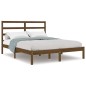 vidaXL Massivholzbett ohne Matratze Honigbraun 120x200 cm Kiefernholz vidaXL Massivholzbett ohne Matratze Honigbraun 120x200 cm Kiefernholz