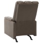 vidaXL Massagesessel Braun Stoff vidaXL Massagesessel Braun Stoff